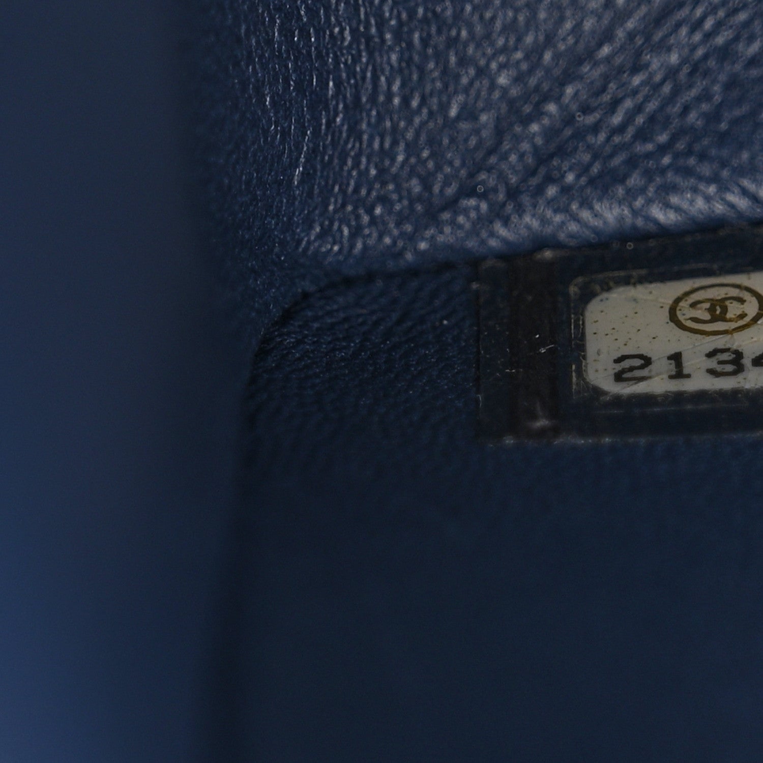 Chanel Lizard Calfskin Small Boy Flap Blue 7 of 11