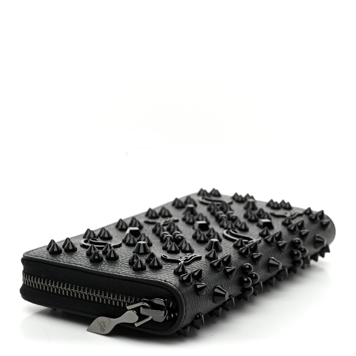 Calfskin Loubinthesky Panettone Wallet Black