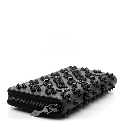 Christian Louboutin Calfskin Loubinthesky Panettone Wallet Black 4 of 7