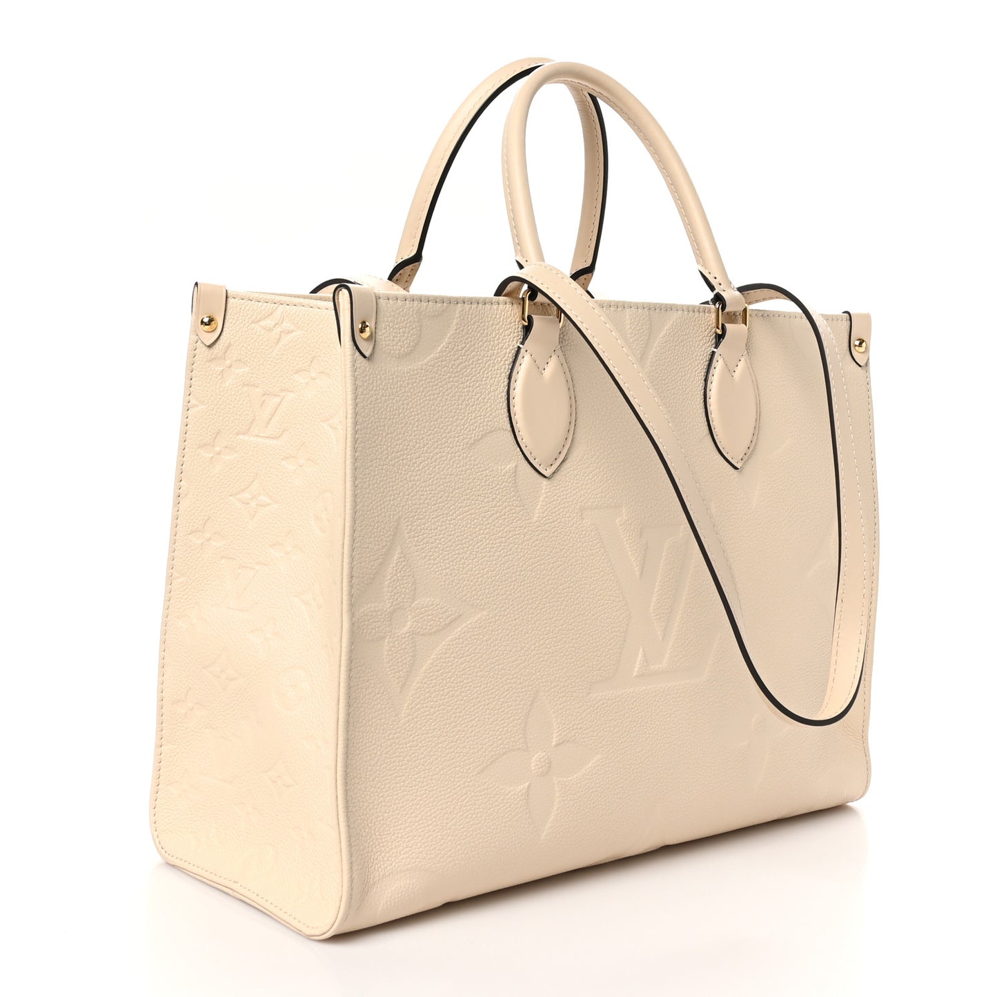 Empreinte Monogram Giant Onthego MM Creme