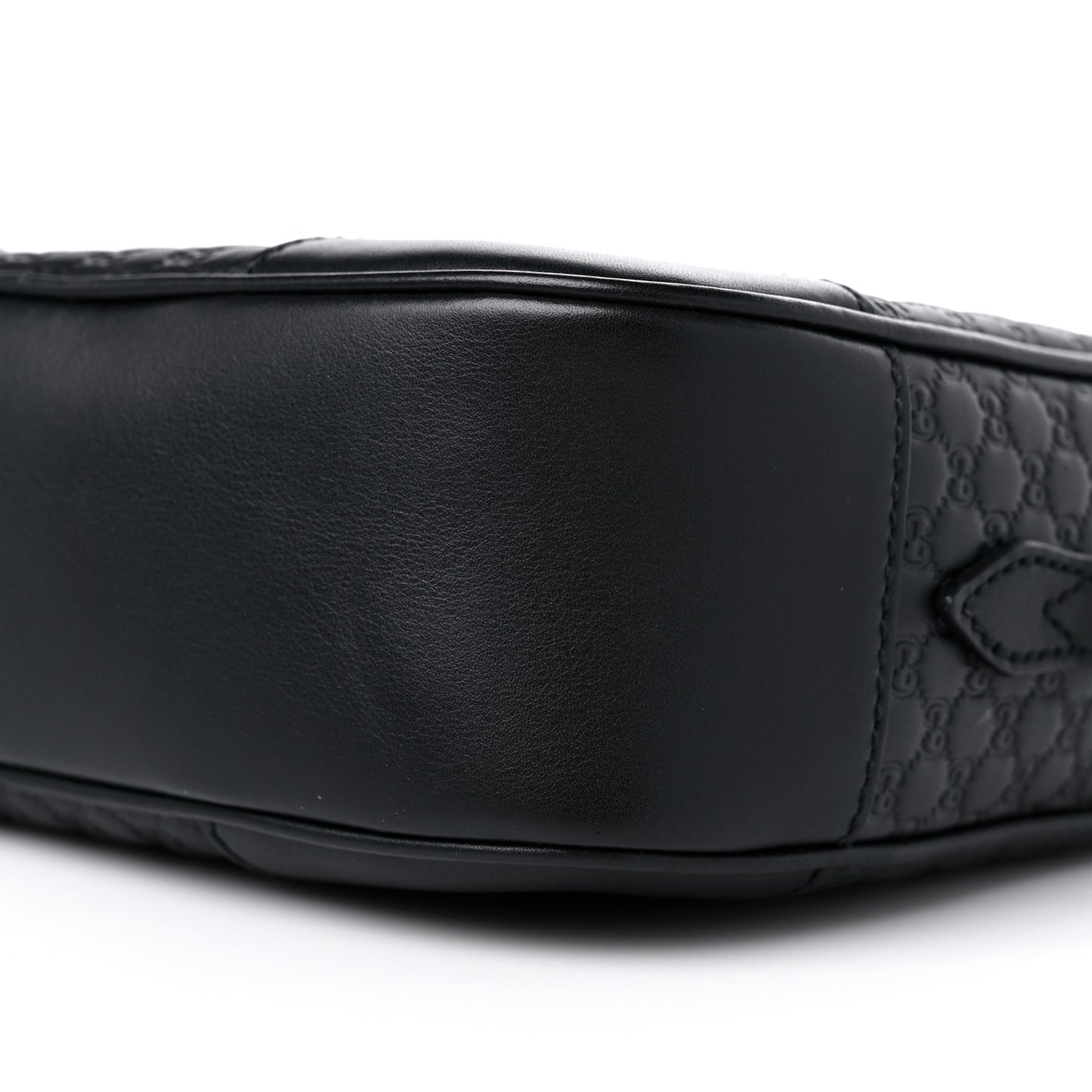 Microguccissima Mini Bree Messenger Bag Black