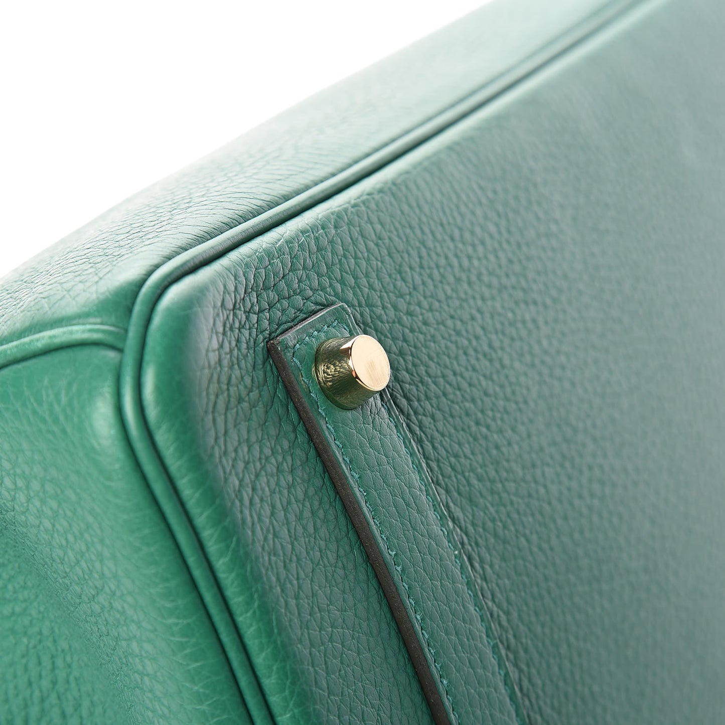 Taurillon Clemence Birkin 35 Vert Vertigo
