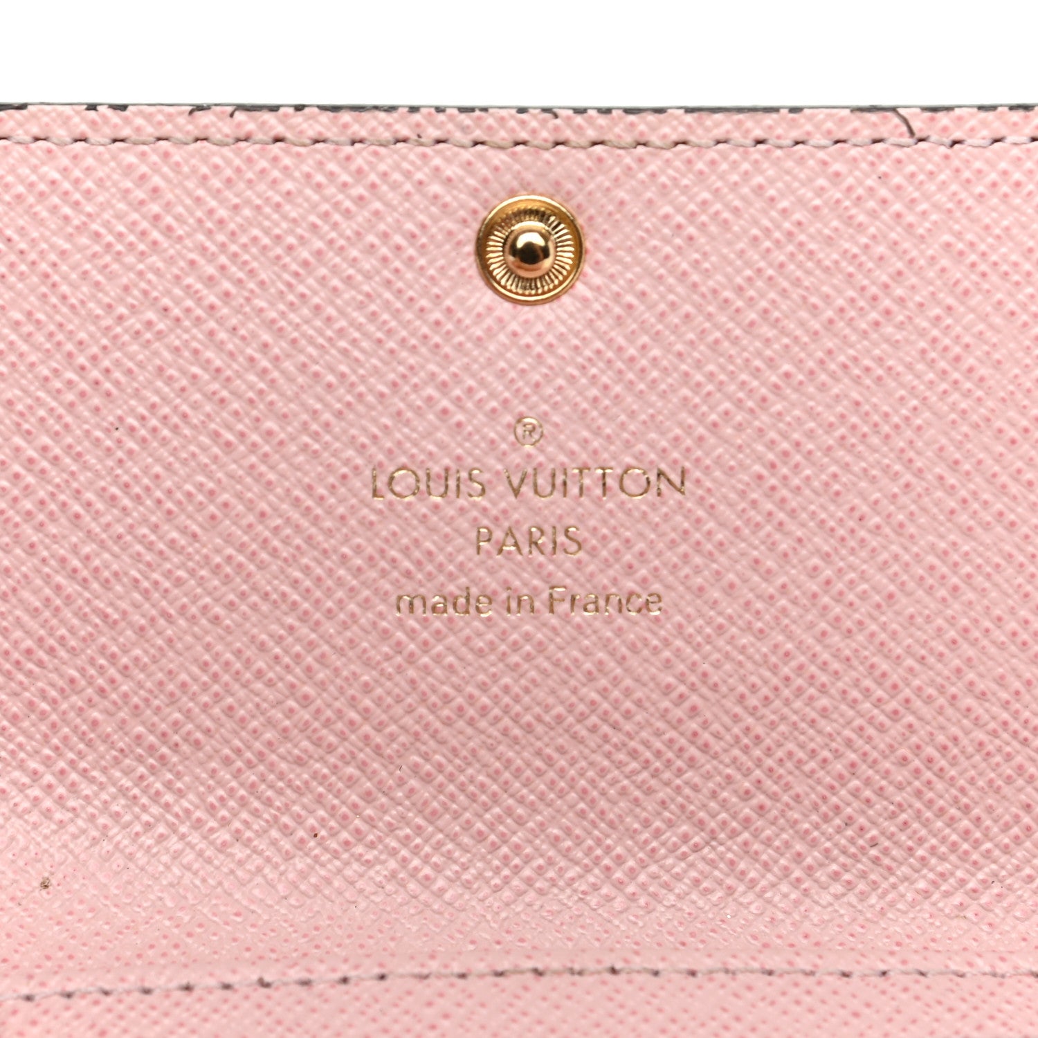 Louis Vuitton Damier Ebene Multicles 6 Key Holder Rose Ballerine 6 of 7