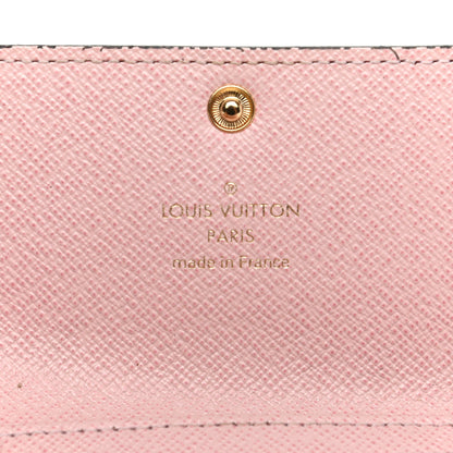 Louis Vuitton Damier Ebene Multicles 6 Key Holder Rose Ballerine 6 of 7
