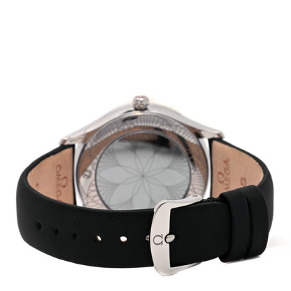 Omega Stainless Steel Satin Diamond Bezel Mother of Pearl 36mm De Ville Tresor Quartz Watch 428.17.36.60.05.001 3 of 5