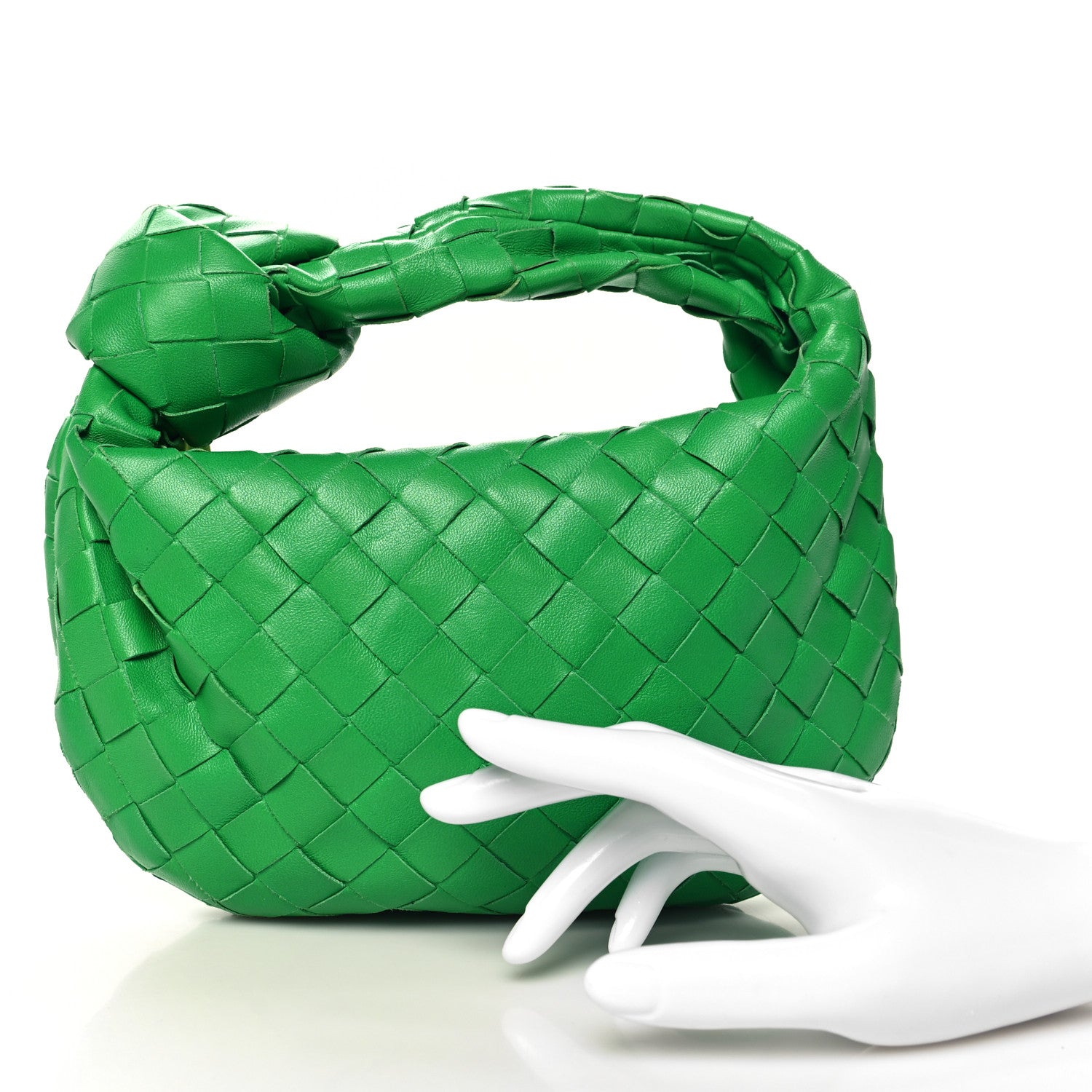 Bottega Veneta Nappa Intrecciato Mini Jodie Parakeet 2 of 10