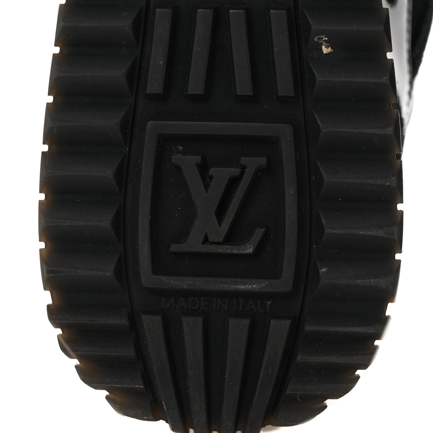 Suede Monogram Run Away Sneakers 39 Black