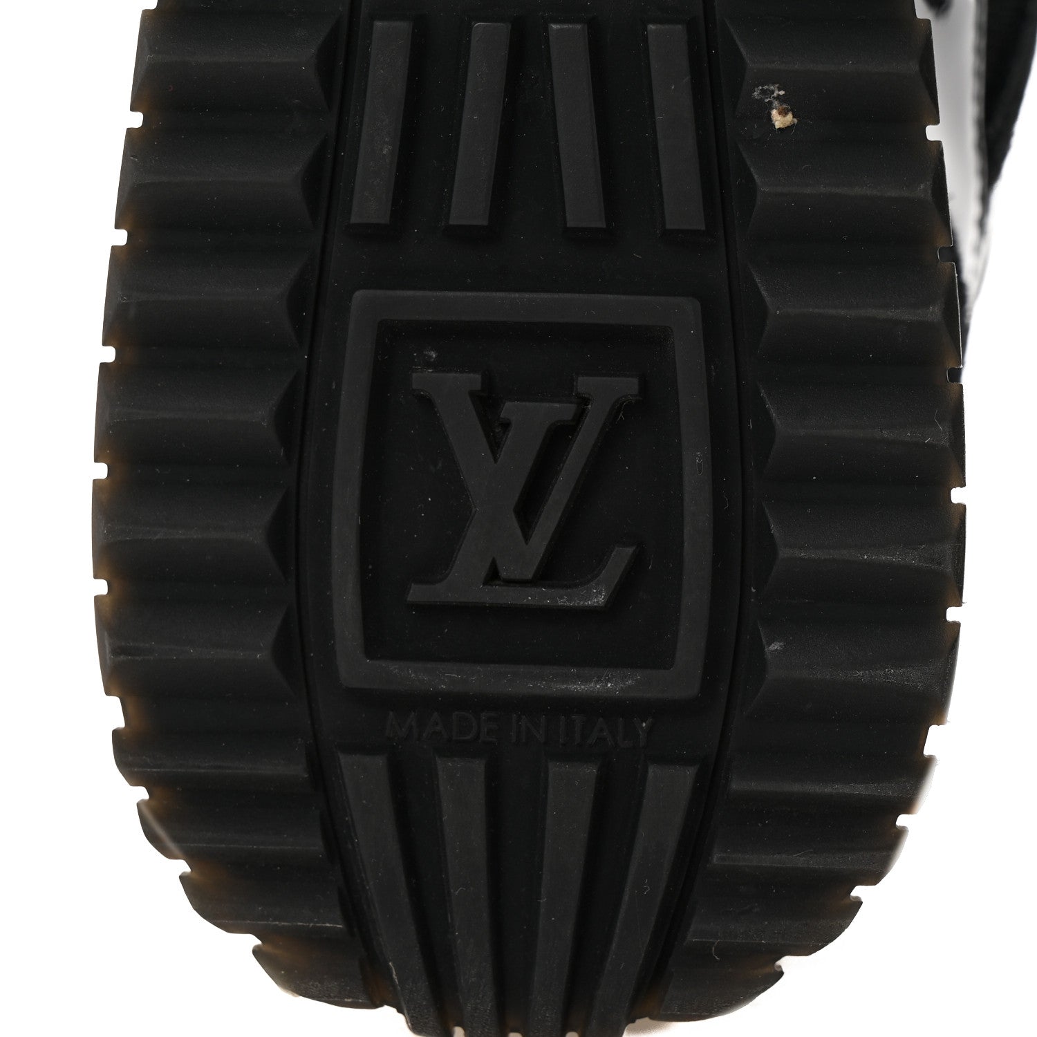Louis Vuitton Suede Monogram Run Away Sneakers 39 Black 7 of 9