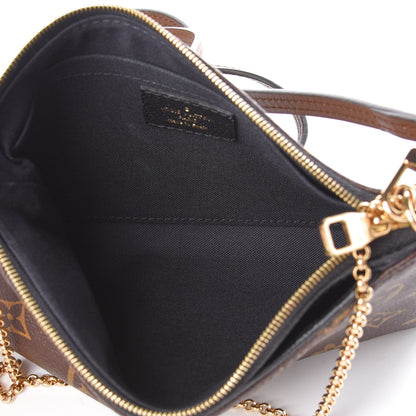 Louis Vuitton Monogram Pallas Clutch Black 5 of 9