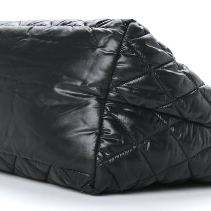 Chanel Nylon Quilted Small Coco Cocoon Tote Black 10 of 10