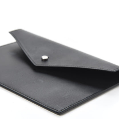 Saint Laurent Calfskin Passport Holder Black 6 of 9