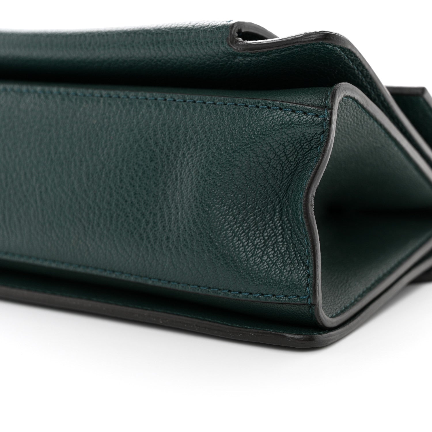 Givenchy Goatskin Small GV3 Shoulder Bag Fir Green 9 of 9