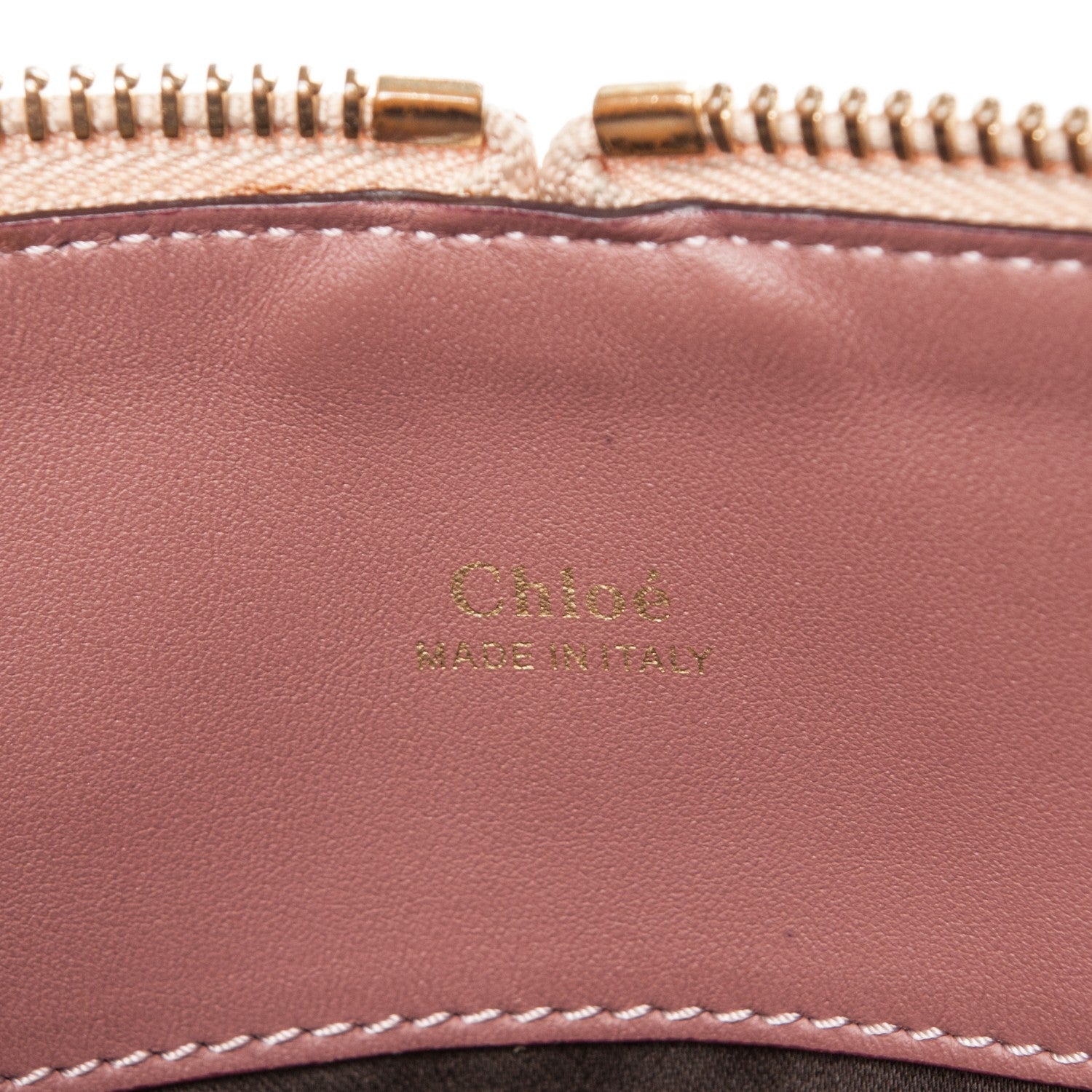 Chloe Smooth Calfskin Medium Baylee Tote Darlington Pink 6 of 6