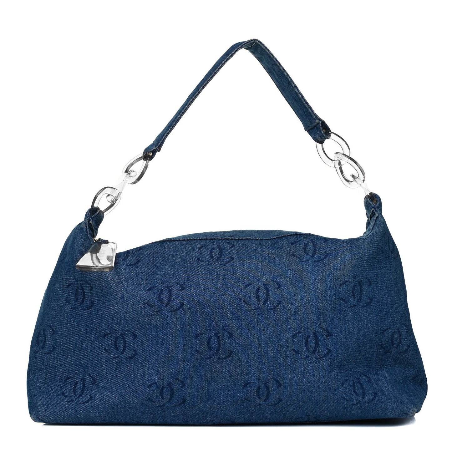 Denim CC Hobo Dark Blue