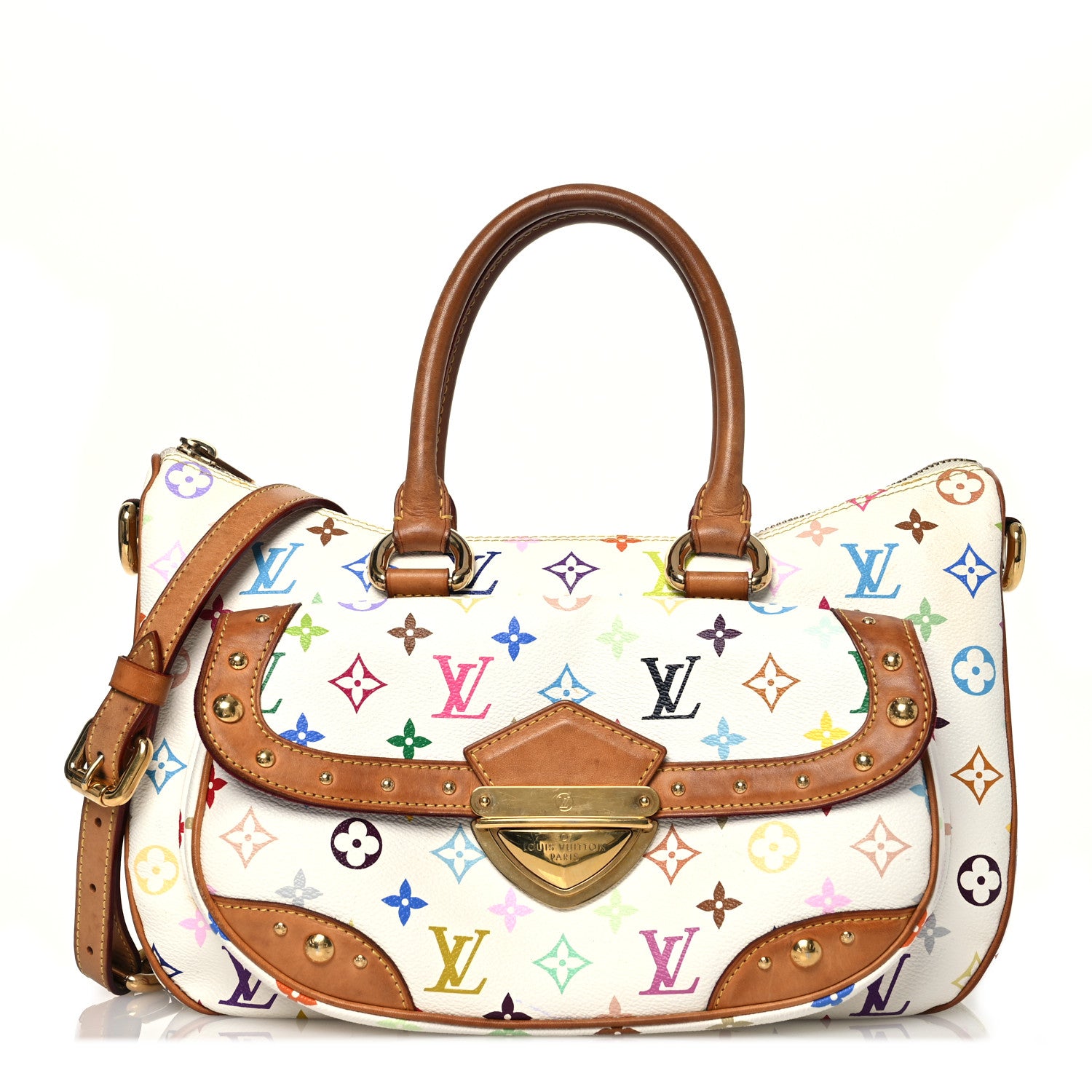 Louis Vuitton Monogram Multicolor Rita White 1 of 17