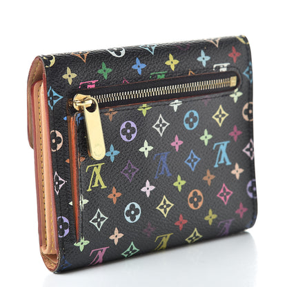 Louis Vuitton Monogram Multicolor Koala Wallet Black 3 of 8