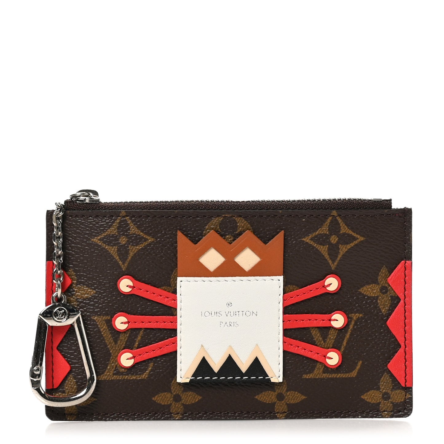 Monogram Tribal Key Pouch