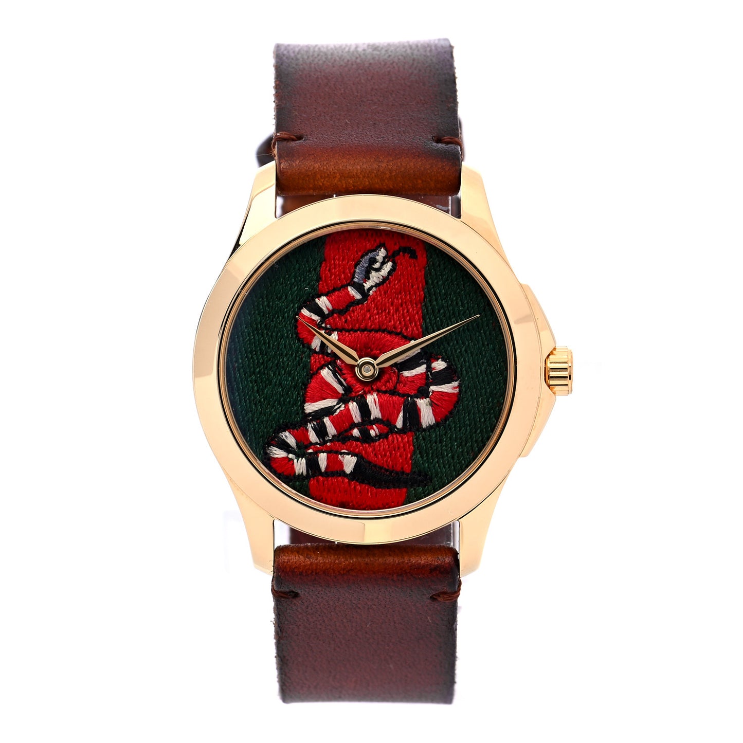 Stainless Steel Calfskin 38mm Le Marche Des Merveilles Snake Quartz Watch