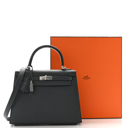Hermes Epsom Kelly Sellier 25 Gris Misty 11 of 11