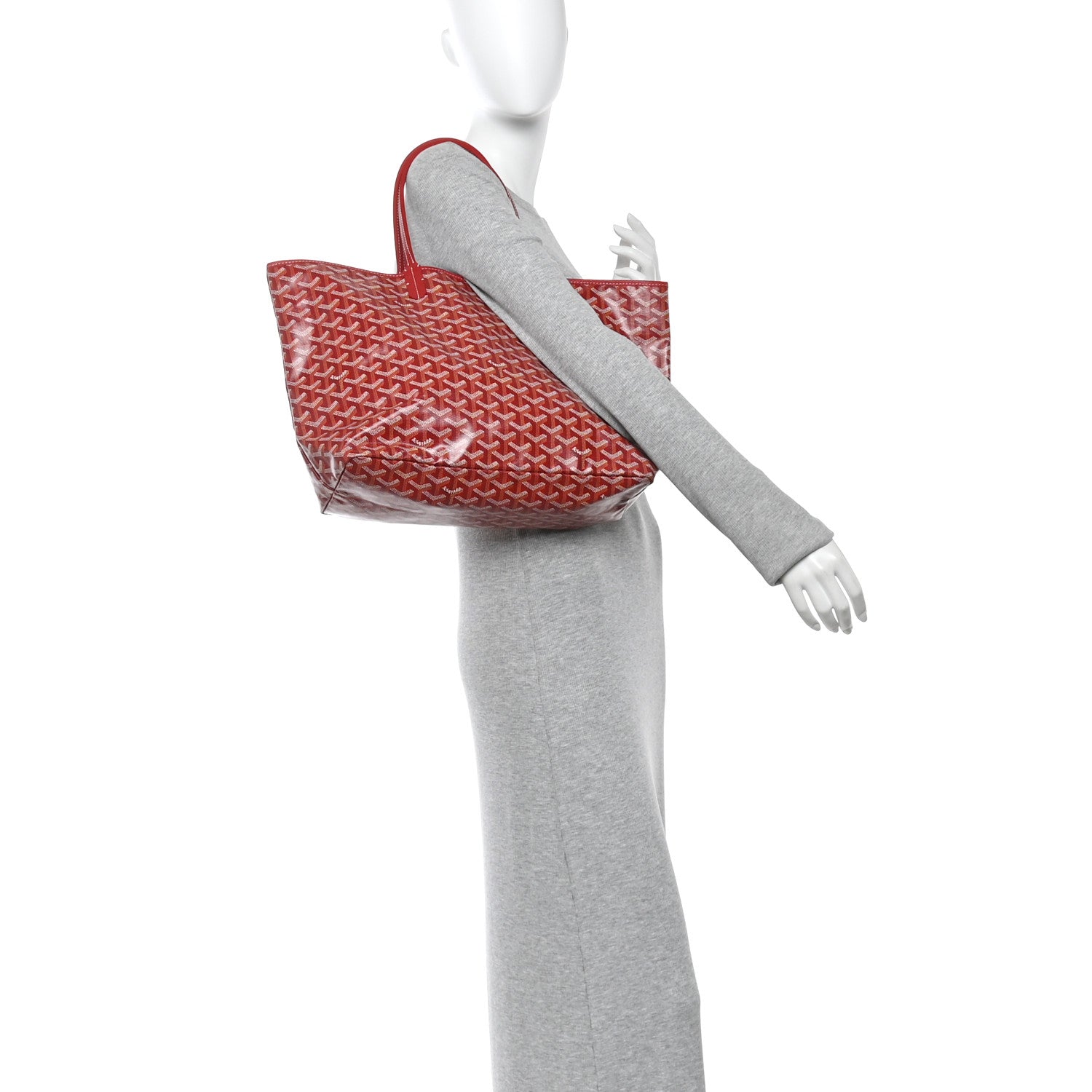 Goyard Goyardine Saint Louis PM Red 2 of 11