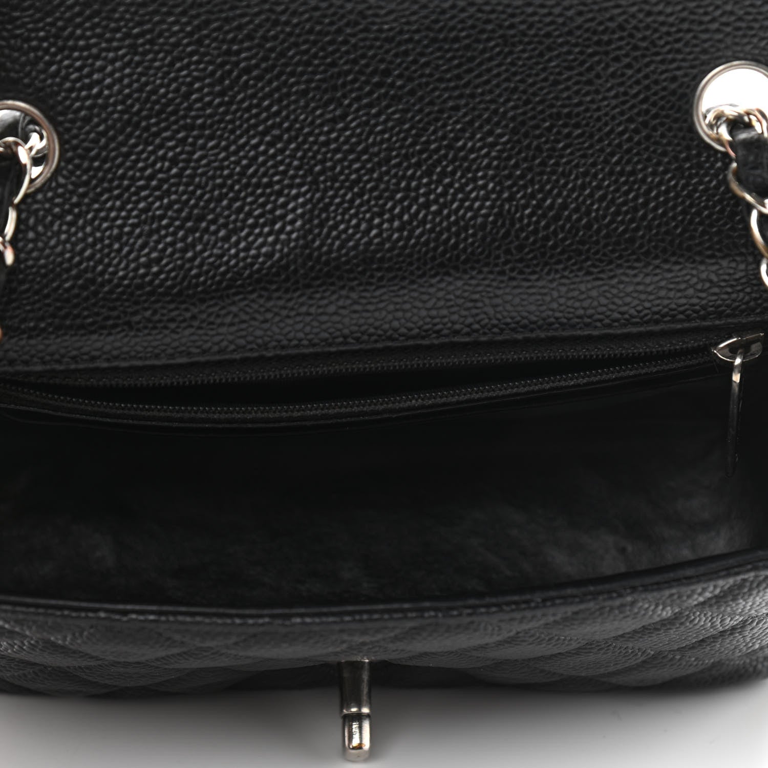 Chanel Caviar Quilted Mini Rectangular Flap Black 5 of 10