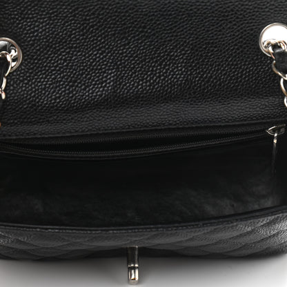 Chanel Caviar Quilted Mini Rectangular Flap Black 5 of 10