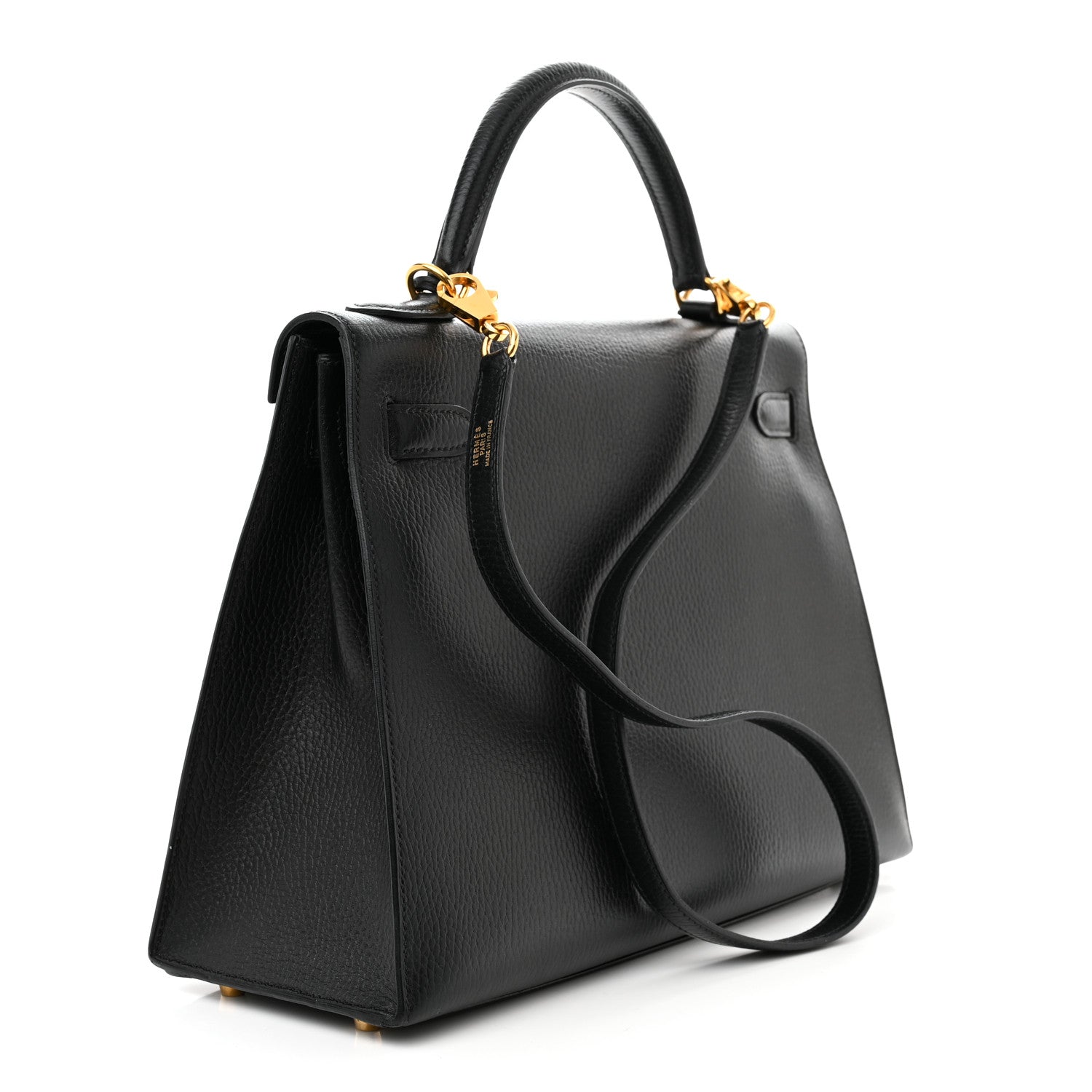 Hermes Ardennes Kelly Sellier 32 Black 3 of 12