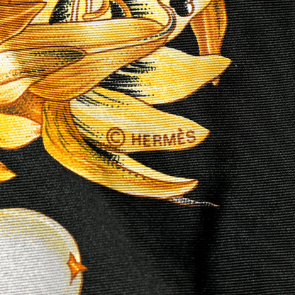 Hermes Silk Passiflores Scarf 90 4 of 5