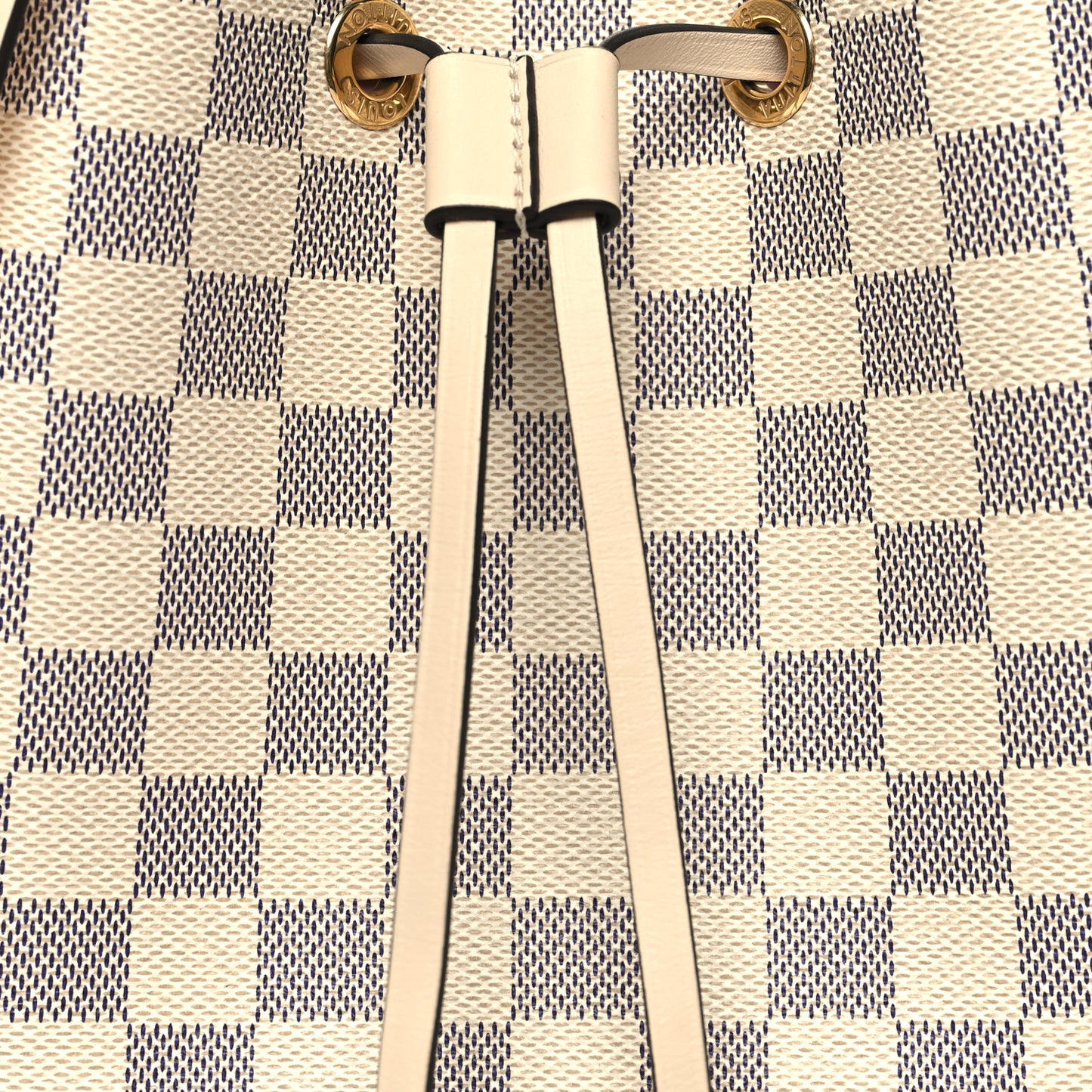 Damier Azur Braided Neonoe BB Pink