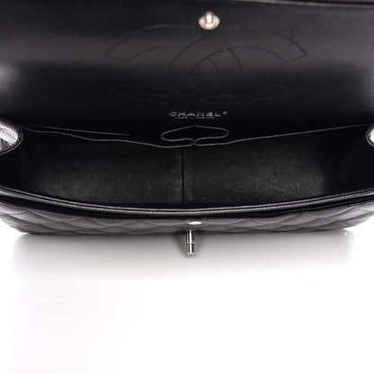 Chanel Caviar Quilted Jumbo Double Flap Black 5 of 8
