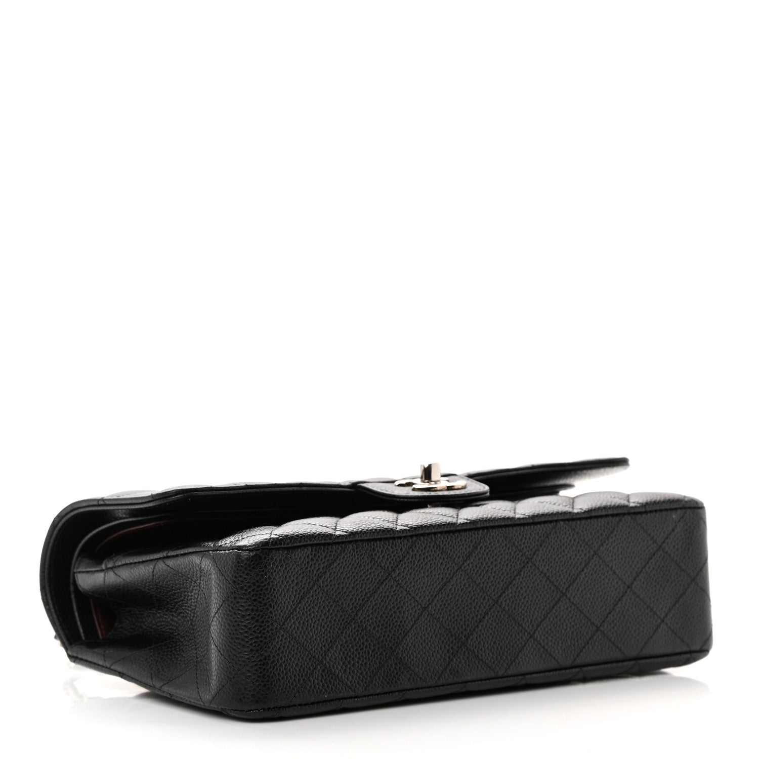 Chanel Caviar Quilted Medium Double Flap Black 4 of 14