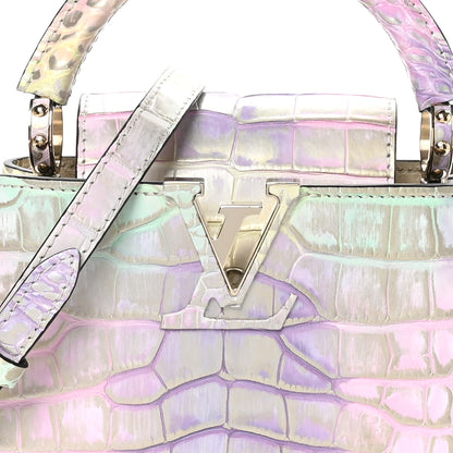 Louis Vuitton Crocodile Mini Capucines Multicolor 7 of 9