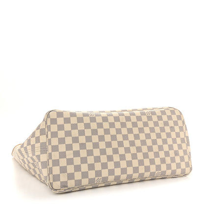 Louis Vuitton Damier Azur Neo Neverfull GM Rose Ballerine 5 of 14
