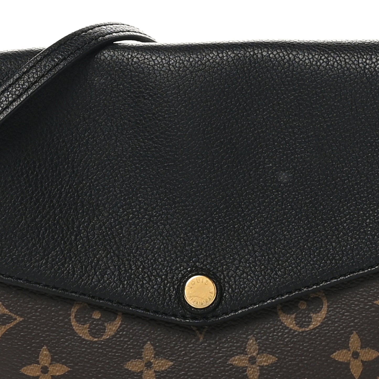 Monogram Twice Pochette Black