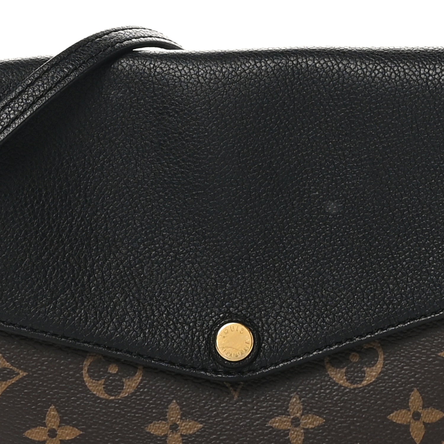 Louis Vuitton Monogram Twice Pochette Black 7 of 10