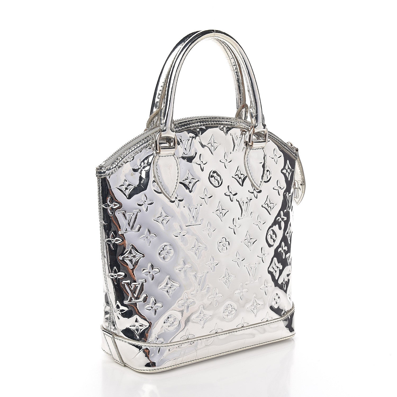 Louis Vuitton Monogram Miroir Lockit Silver 2 of 11