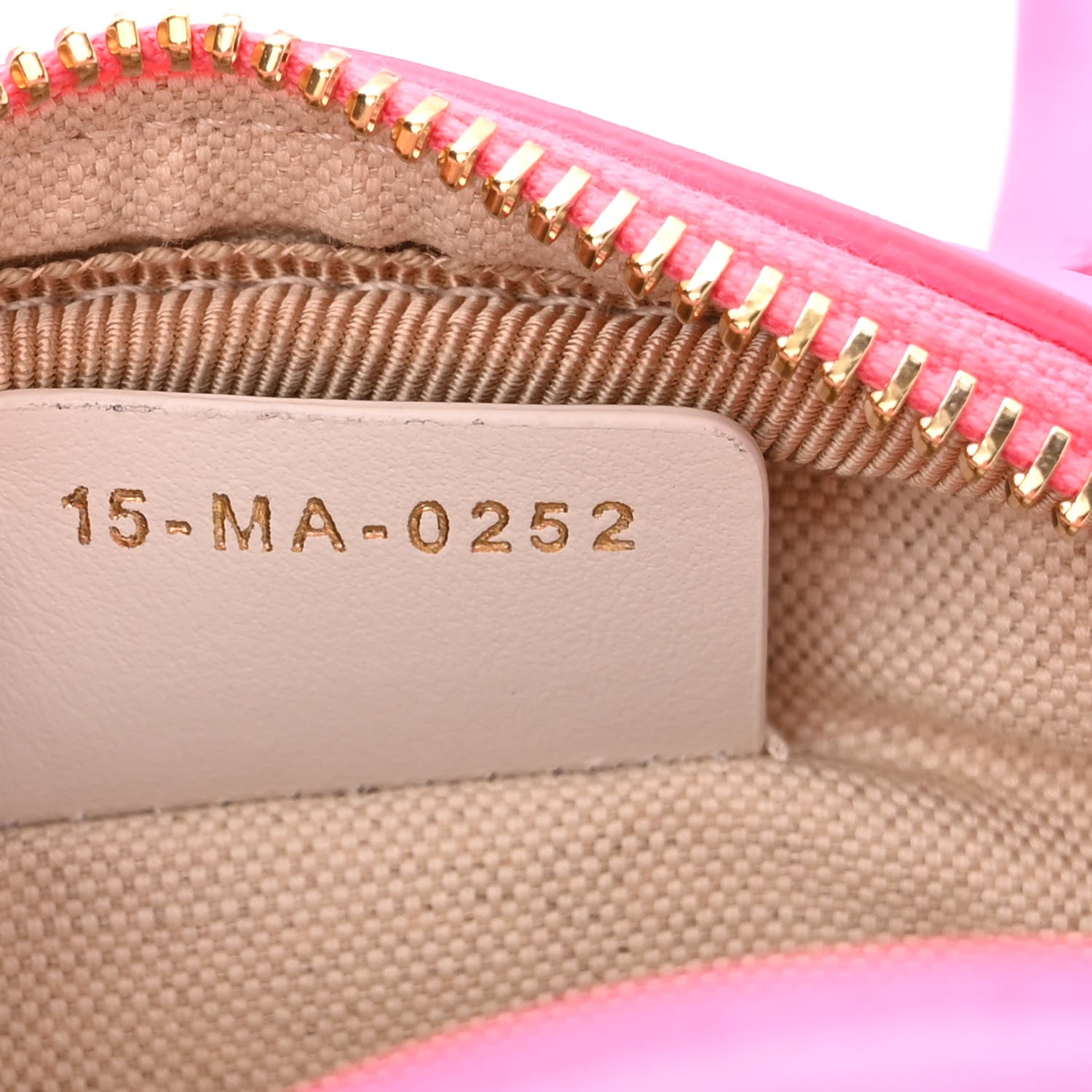 Christian Dior Calfskin Micro Dior Vibe Zip Bowling Bag Pink Multicolor 7 of 10