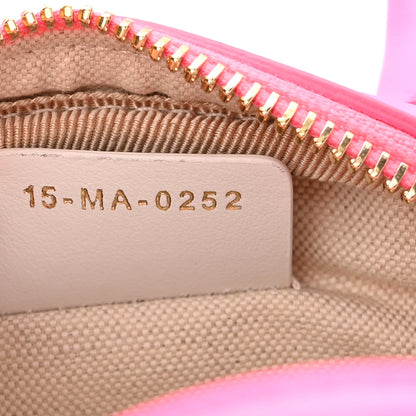 Christian Dior Calfskin Micro Dior Vibe Zip Bowling Bag Pink Multicolor 7 of 10