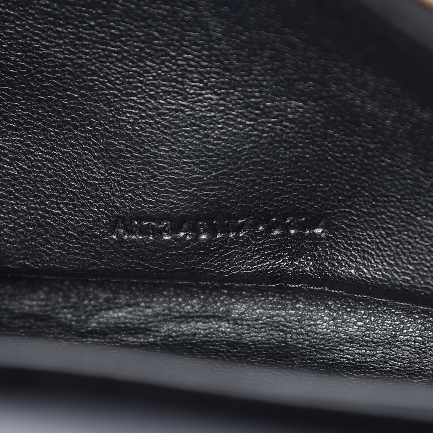 Calfskin Classic Y Ligne Chain Wallet Black