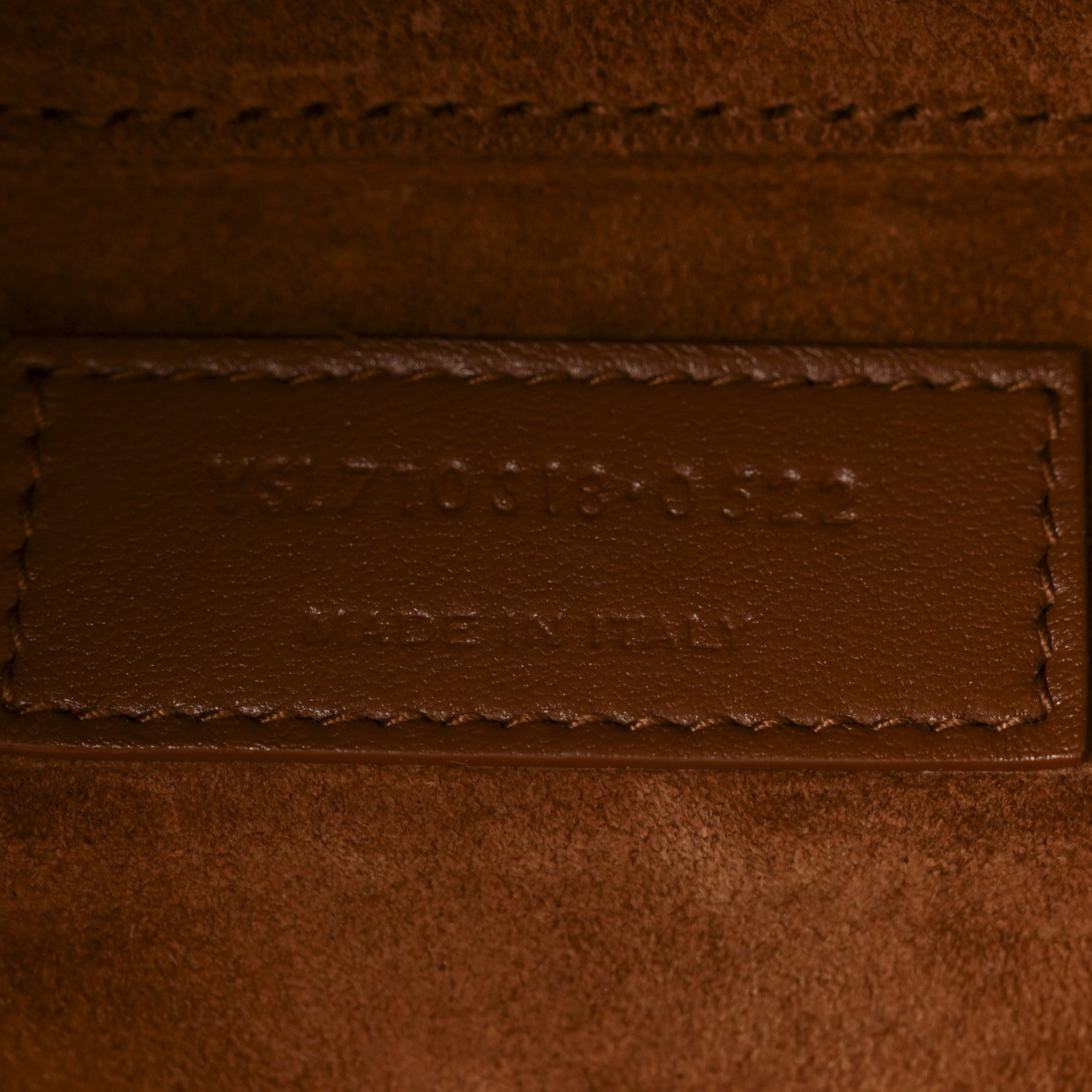 Saint Laurent Smooth Calfskin Le 5 A 7 Mini Hobo Vintage Brown 7 of 13