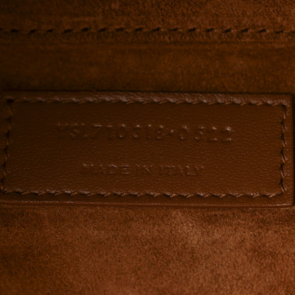 Saint Laurent Smooth Calfskin Le 5 A 7 Mini Hobo Vintage Brown 7 of 13