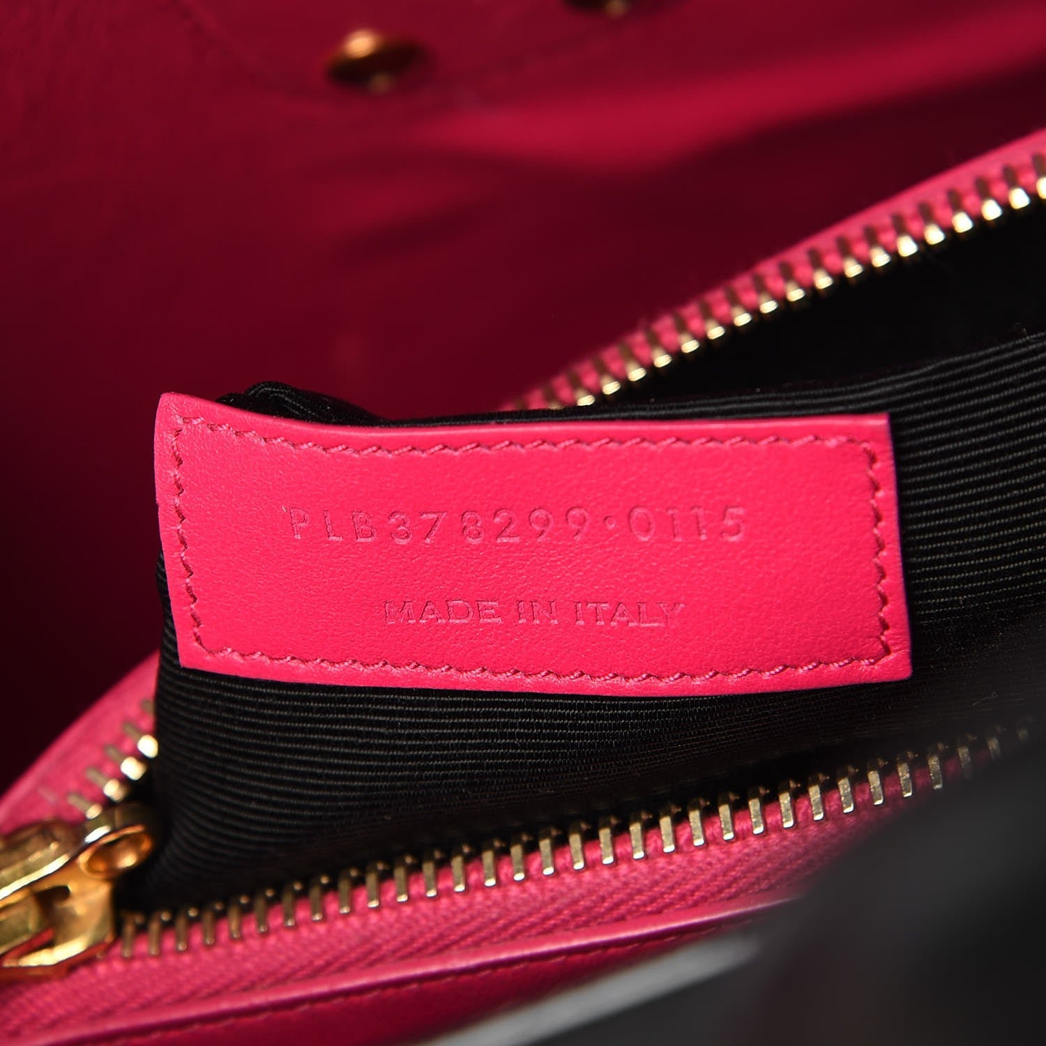 Saint Laurent Calfskin Small Sac De Jour Black Fuchsia 8 of 13