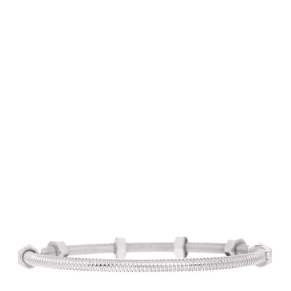 Cartier 18K White Gold Ecrou de Cartier Bracelet 17 3 of 5
