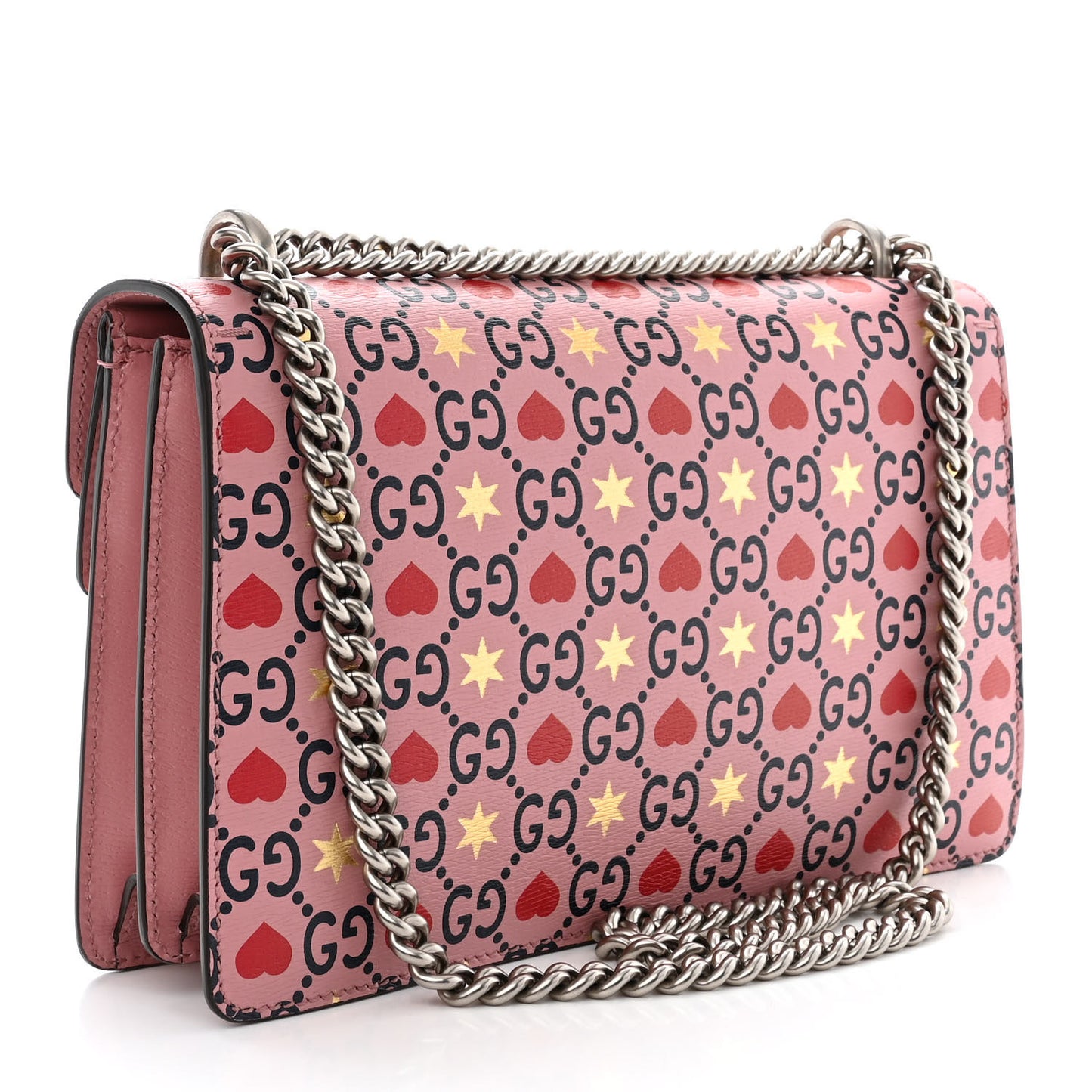Calfskin Valentine's Day Exclusive Small Dionysus Bag Pink
