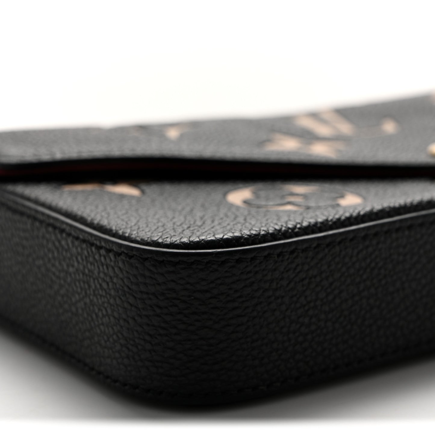 Empreinte Monogram Giant Felicie Pochette Black Beige