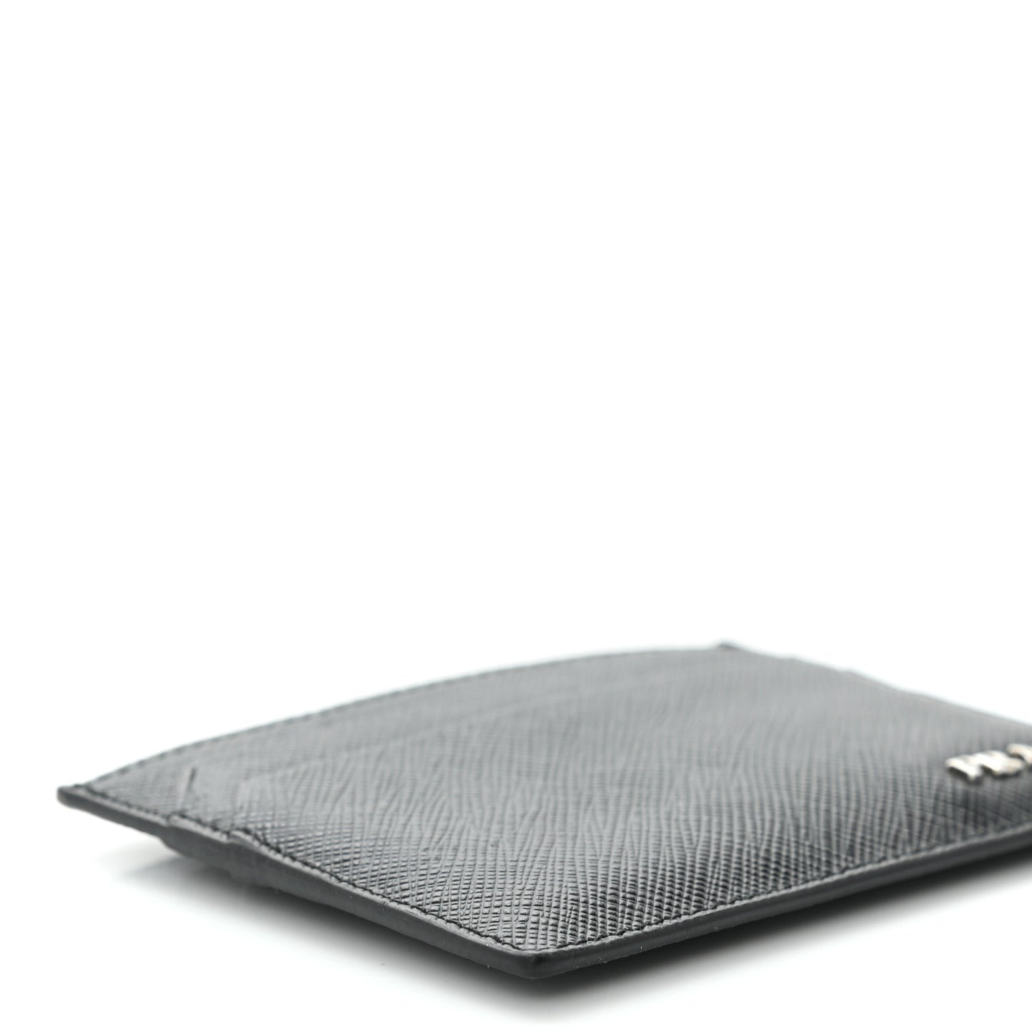 Saffiano Card Case Black