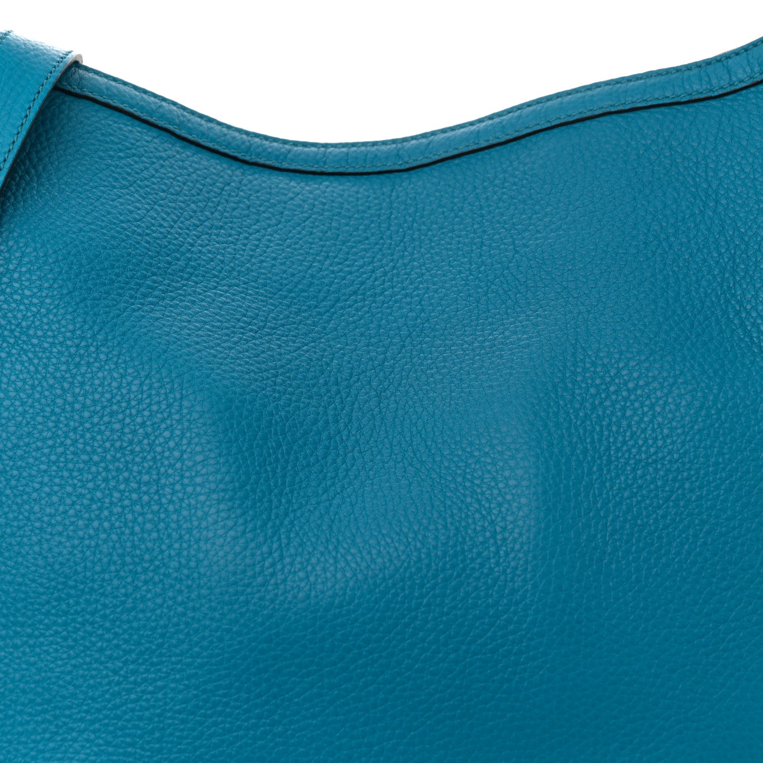 Gucci Pebbled Calfskin Medium Diana Bamboo Shoulder Bag Turquoise 8 of 12