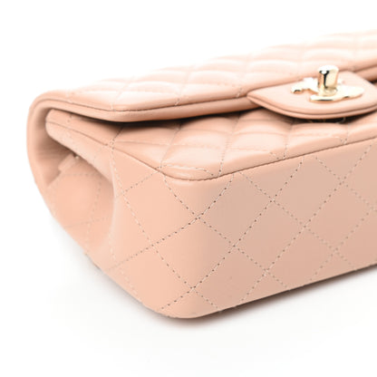 Chanel Lambskin Quilted Mini Rectangular Flap Beige 9 of 10