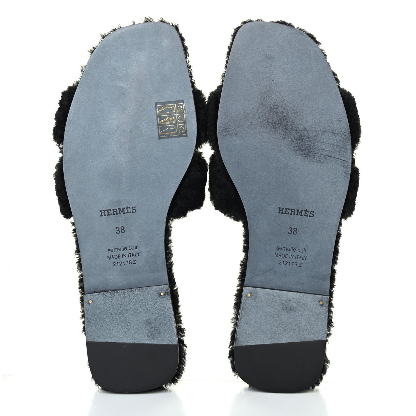 Woolskin Oran Sandals 38 Black