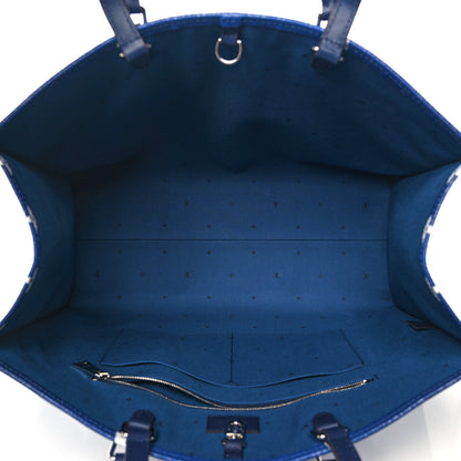 Louis Vuitton Monogram Escale Onthego GM Blue 5 of 9